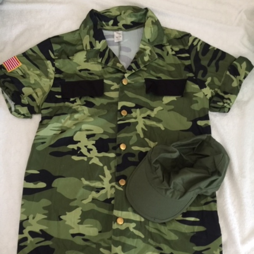 Dream Guy Sgt. Lou Tenet Costume Size M